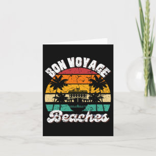 Bon Voyage Beaches Cruise Ship Graphic For Cruiser Card