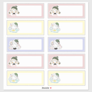 Bon Voyage Custom-Cut Vinyl Sticker