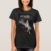 Bon Voyage! Cute female. Happy space