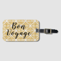 Bon Voyage Elegant Luggage Tag