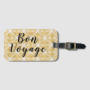 Bon Voyage Elegant Luggage Tag