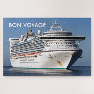 Bon voyage: Golden Princess cruise ship Jigsaw Puzzle
