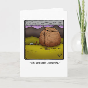 Bon Voyage Humour Greeting Card