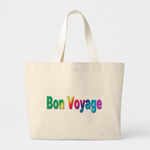 Bon Voyage Large Tote Bag
