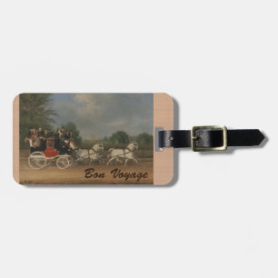 Bon Voyage Luggage Tag