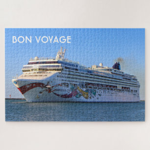 Bon Voyage: Norwegian Jewel cruise ship Jigsaw Puzzle