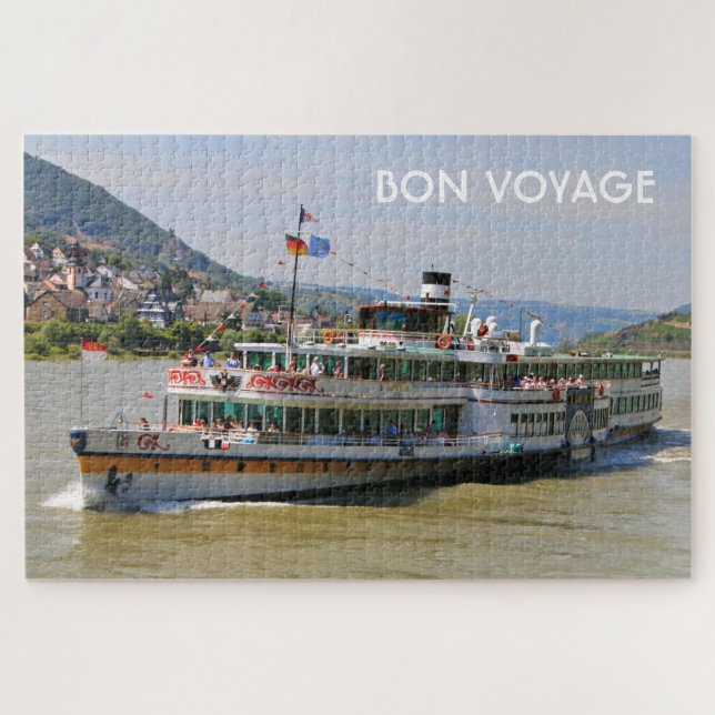 Bon Voyage: Paddle steamer, Goethe, Germany Jigsaw Puzzle (Horizontal)