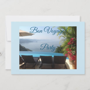 Bon Voyage party Invitation