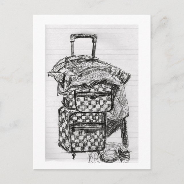 BON VOYAGE POSTCARD (Front)