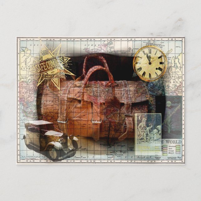 Bon Voyage Postcard (Front)