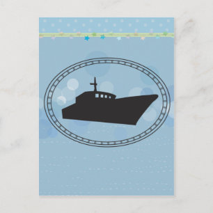 Bon Voyage Postcard