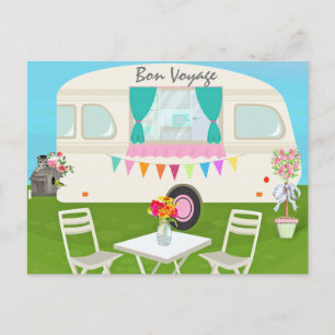 Bon Voyage Postcard