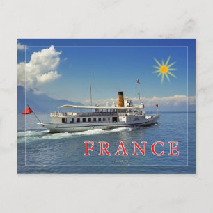 Bon voyage to France Postcard