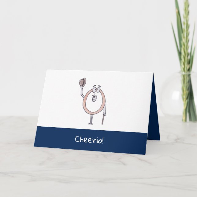 Bon Voyage Vacation Travel Card (Front)