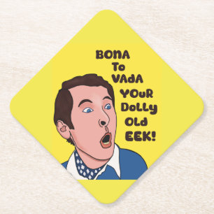 Bona to vada mug paper coaster
