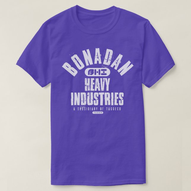 Bonadan Heavy Industries T-Shirt (Design Front)