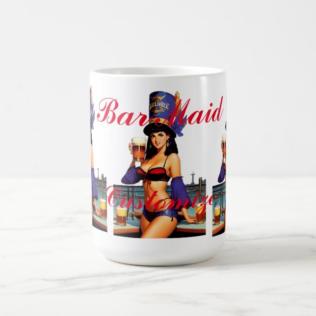Bonafide Bar Maid Thunder_Cove  Coffee Mug (Center)