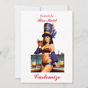 Bonafide Bar Maid Thunder_Cove Invitation