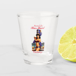 Bonafide Bar Maid Thunder_Cove Shot Glass