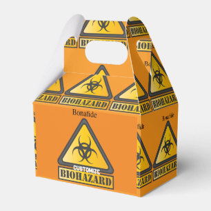Bonafide Biohazard Sign Thunder_Cove Favour Box