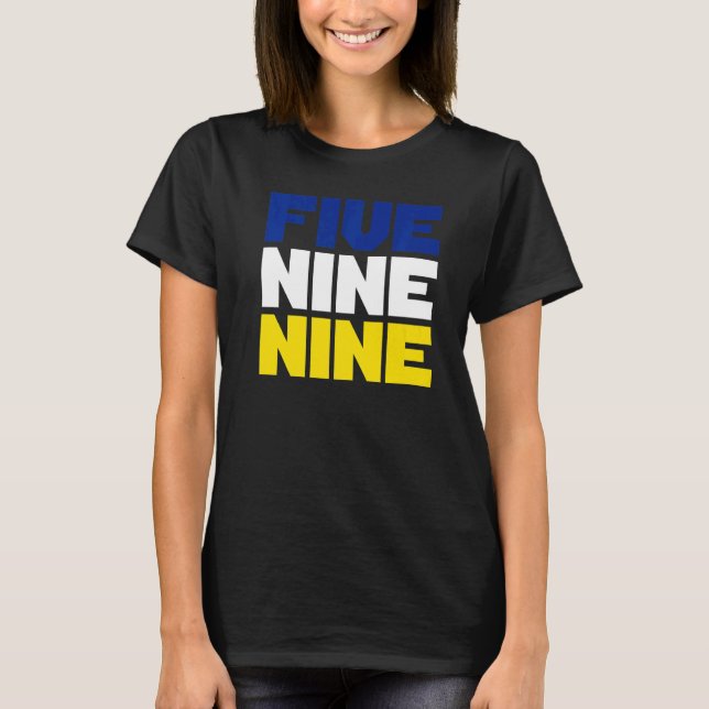 Bonaire  599 T-Shirt (Front)