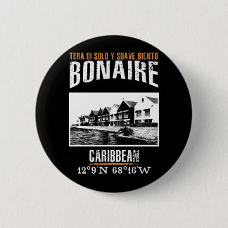 Bonaire 6 Cm Round Badge