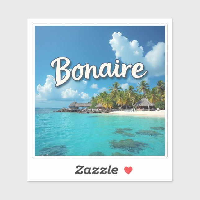 Bonaire Beautiful blue waters (Sheet)