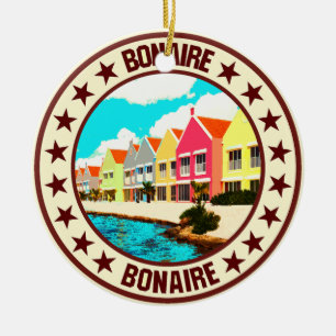 Bonaire                                            ceramic ornament