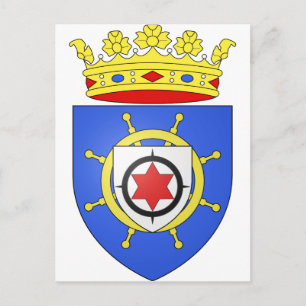 Bonaire Coat of Arms Postcard