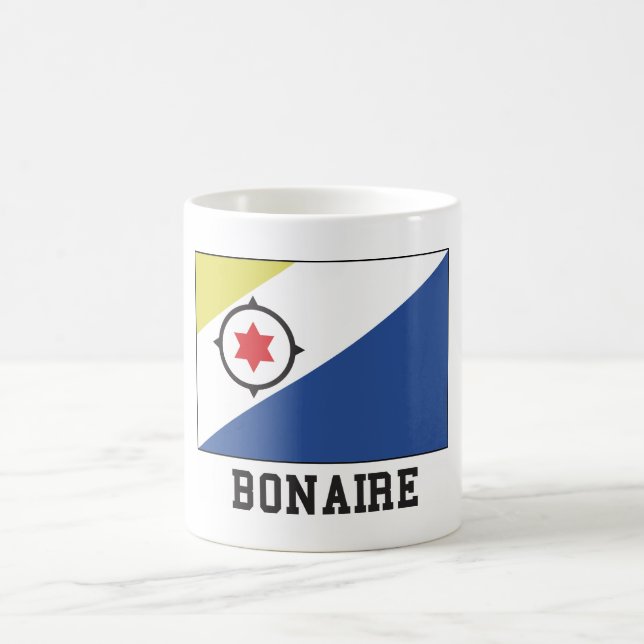 Bonaire, Flag Coffee Mug (Center)