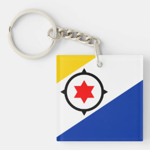 Bonaire Flag Key Ring