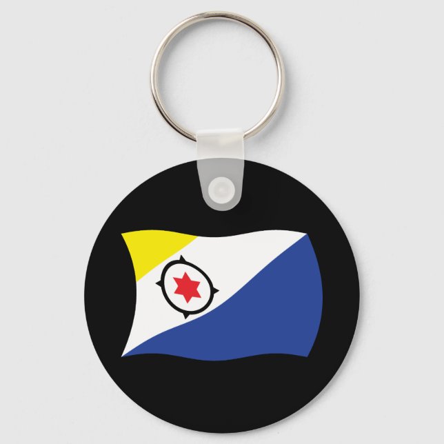 Bonaire Flag Keychain (Front)