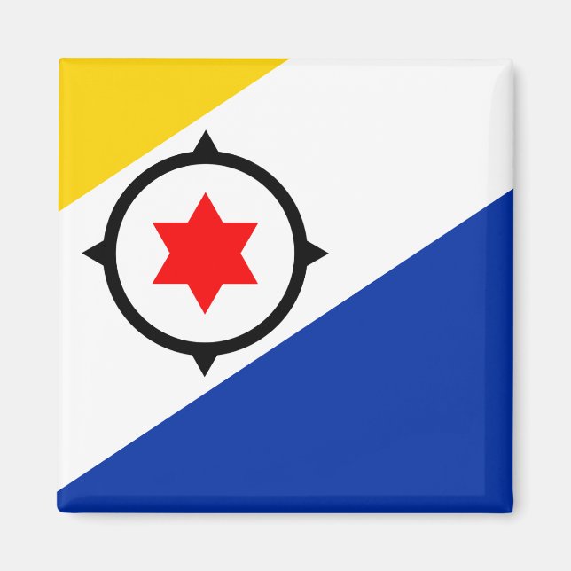 Bonaire Flag  Magnet (Front)