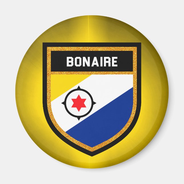 Bonaire Flag Magnet (Front)