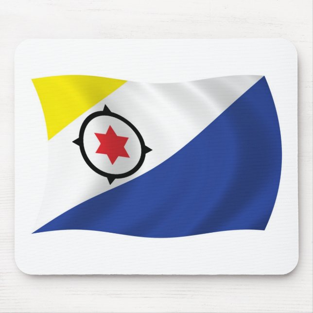 Bonaire Flag Mousepad (Front)