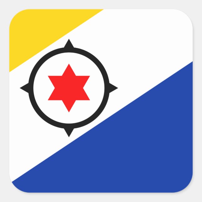 Bonaire Flag  Square Sticker (Front)