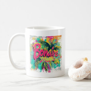 Bonaire Graffiti Vibes: Island Street Art Coffee Mug