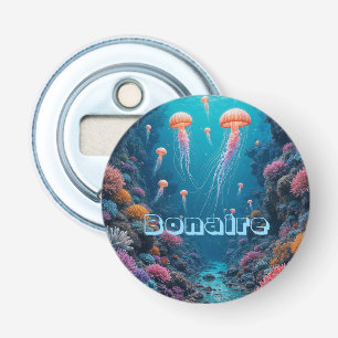 Bonaire jellyfish reef bottle opener