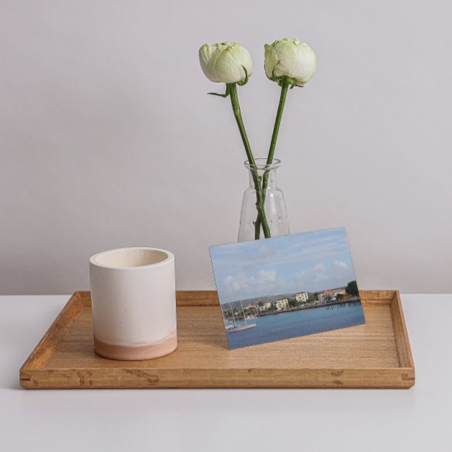 Bonaire Kralendijk Harbour Sailing Boats Postcard (Creator Uploaded)