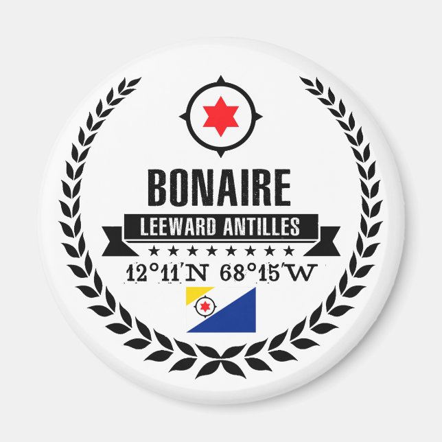 Bonaire Magnet (Front)