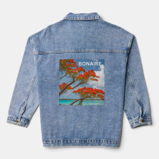 Bonaire poinciana denim jacket