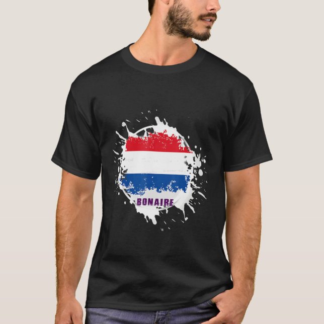 Bonaire Splash T-Shirt (Front)