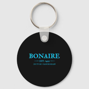 Bonaire Throwback Letter Mens Womens Abc Islands C Key Ring
