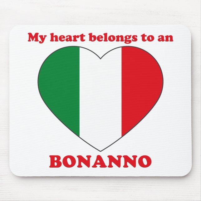 Bonanno Mouse Pad (Front)