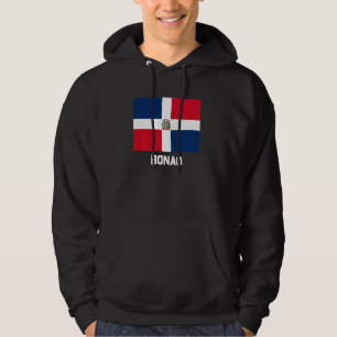 Bonao Dominican Republic Flag Emblem Escudo Crest Hoodie