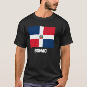 Bonao Dominican Republic Flag Emblem Escudo Crest T-Shirt