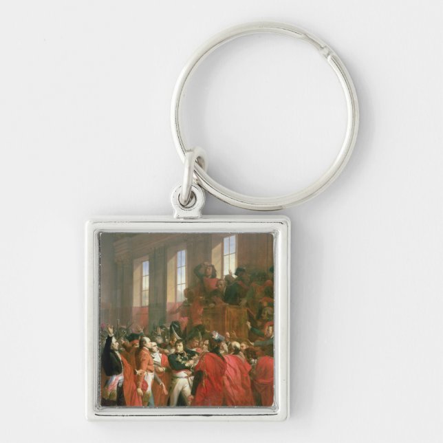 Bonaparte and Council of Five Hundred at St. Key Ring (Front)
