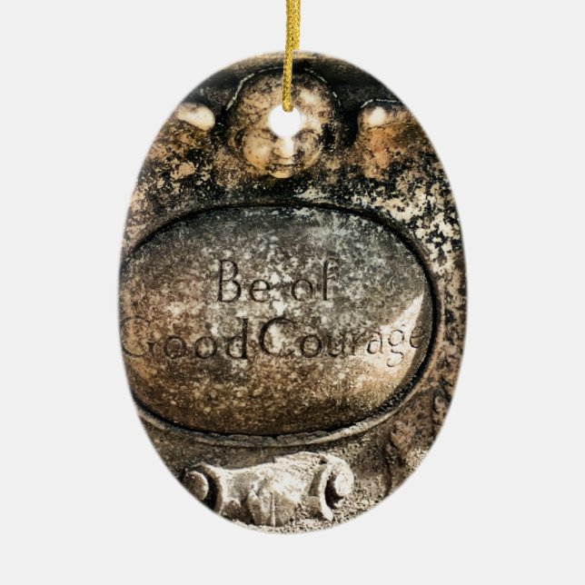 Bonaventure Cemetery Savannah, GA Ceramic Tree Decoration (Front)