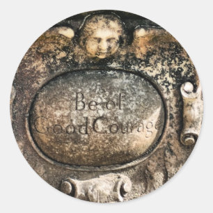 Bonaventure Cemetery Savannah, GA Classic Round Sticker