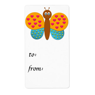 BonBon Fantasy Butterfly's Gift Tag